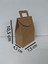 Çanta Karton Kutu Kraft 7,5 cm x 10,5 cm x 4,5 cm 50 Adet Kına - Çerez - Şeker Kutusu 3