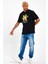 Süperlife Erkek Bisiklet Yaka Regular Fit N Baskılı Tişort SPR22TS113 1