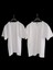 Tişört V Yaka-Sıfır Yaka Pamuklu Cotton Slim Fit Beyaz 2'li Avantajlı Paket Unisex Bvsb1-4 1