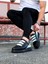 J029 Bağcıksız 3 Bant Lastikli Legend Ortopedik Taban Erkek Sneaker Günlük Ayakkabı St Siyah/beyaz 1