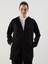 Kapüşonlu Oversize Kadın Fermuarlı Sweatshirt (S5) 1