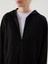 Kapüşonlu Oversize Kadın Fermuarlı Sweatshirt (S5) 3