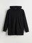 Kapüşonlu Oversize Kadın Fermuarlı Sweatshirt (S5) 5