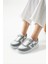 Unisex Rahat Konfor Tabanlı Yıldız Detaylı Cırtlı Bağcıklı Sneakers Genç Kadın Spor Ayakkabı 2