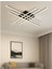 TT070-SY Tt Aydınlatma 6 Lı Çubuk Model Mat Siyah LED Avize 3