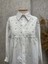 25Y170185 Gömlek Tunik Dantel Işlemeli ve Taş Detaylı - Aynaz - 25Y170185 - Beyaz - Standart 2