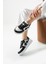 Unisex Rahat Konfor Tabanlı Yıldız Detaylı Cırtlı Bağcıklı Sneakers Genç Kadın Spor Ayakkabı 1