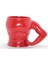 Vücut Porselen Kupa Bardak Kırmızı Renk 1