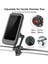 Torima JX-021 Su Geçirmez Bisiklet Motorsiklet Atv Motosiklet Telefon Tutucu Tutacağı 4