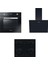 Siyah Ankastre Set (HOT3051BI + Hvw 6 Mbb + HDG6C1GBTK) 1