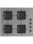 Steamart-Fryart-Silentart Serisi Gri Set (SS208 + QEP64CPR +D079-SA ) - Emaye Izgara 2