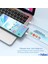 Schitec 6A 60W Apple Iphone 15 ve Üzeri Uyumlu Type-C To Type-C Örgülü Hızlı Data ve Şarj Kablosu Beyaz 6