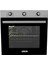 Iber 615 Inox/si̇yah 3'lü Ankastre Set İBERINOX-GLS640SİYAH-615INOX 4