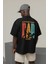 Zuno Erkek Oversize Living The Dad Life Baskılı Tshirt 1