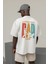 Zuno Erkek Oversize Living The Dad Life Baskılı Tshirt 1
