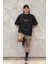 Zuno Erkek Oversize Tokyo Secret Codes Baskılı Tshirt 1
