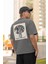 Zuno Erkek Oversize Paradise Baskılı Tshirt 1