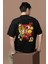 Zuno Erkek Oversize Bubble Baskılı Tshirt 1