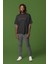 Zuno Erkek Oversize Boston 1788 Baskılı Tshirt 1
