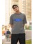 Zuno Erkek Oversize Agenibotsu Baskılı Tshirt 1