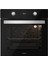 Siyah Cam Ankastre Set 3420 - CS5335B01 - BO6504B01 3