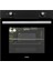 New 604 Si̇yah Cam 3'lü Ankastre Set BİNDESİT-GLS640-MFA604 4