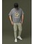 Zuno Erkek Oversize Erimiş Rubik Küp Baskılı Tshirt 1