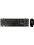KM-881 Siyah USB Combo Q Standart Klavye + Mouse Set 1