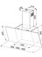Glass Linear Vertical Fpj 915 V Bk A/ss Siyah Davlumbaz 2