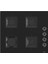 Flowart QBL63CS-SS205-D077 7 Prog. Dijital Turbo Ankastre Set - Siyah 3