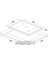 BO6503W01 - CS5365W01 Beyaz Cam Ankastre Set 6