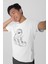 Zuno Erkek Comfort Fit Rider Baskılı Tshirt 1
