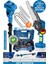 Alman V598/21V Blue Teleskopi̇k 10-15CM Akülü Budama Şarjli Zi̇nci̇rli̇ Dal Budama Maki̇nesi̇ 1