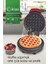 Mi̇ni̇ KSM-2400W Yapışmaz Plakalı Waffle Makinesi Kırmızı 5
