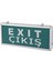 Exit Çıkış Acil Yönlendirme Armatürü Cata Exit Çıkış Oksuz 1