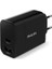 DLP2621/12 Usba ve Type-C Çift Çıkışlı 30W Şarj Adaptörü Siyah 1