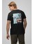 Zuno Erkek Comfort Fit Smooth Life California Baskılı Tshirt 1