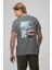 Zuno Erkek Comfort Fit Smooth Life California Baskılı Tshirt 1