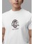 Zuno Erkek Comfort Fit Roar Regret Nothing Baskılı Tshirt 1