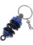 Brand Oto Araba Anahtarlık Coilover Ayarlanabilir Mavi Siyah Yaylı Metal 2