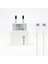 PD20W Quick Charger 20W­ Type-C To Type-C 1m Kablolu Şarj Set Beyaz 1