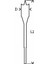 Bosch 16X152 Altıgen Yassı Ahşap Maktap Ucu 6