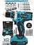 Power Toolsassur Plus Profesional 58 Vf Çelik Şanzıman 24 Parça Şarjlı Matkap Set 1