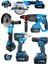 Ultra Pro Kömürsüz 4 Bataryali Çeli̇k Sanzuman 5'li̇ Set Sunta Kesmeli̇-Mvi 2