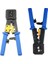 Yeni Nesil RJ45 Pense EZRJ45 Sıkma Pensesi RJ11 RJ12 RJ45 Ethernet Konektörü Sıkma Kesme Pensesi 10 Adet Yeni Nesil Delikli Jack Hediyeli 2