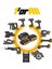 DXC42 18VOLT Li-Ion One For All Profesyonel Ikili Hızlı Akü Şarj Cihazı 6