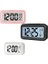 LCD Işıklı Sensörlü Termometreli Alarmlı Fotoselli Akıllı Dijital Masa Renkli 1 Adet 1
