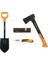 Solid Kürek + S-X10 Balta + Ağır Iş Bıçağı + Balta ve Bıçak Bileyici Seti 1