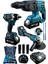 TR2430 Brushless Motor Mega 3lü Set Şarjlı Kırıcı + Şarjlı Taşlama + Bijon Somun Sökme Matkap 1