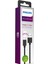 Usba To Micro 3A 45W Universal Hızlı Şarj ve Data Kablosu 2m Siyah DLC3106U 2